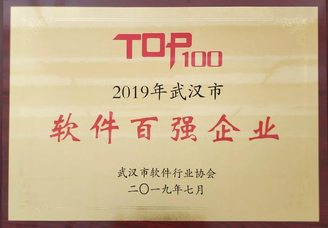 bodog博狗动力荣获2019年武汉市软件百强企业榜单第一名